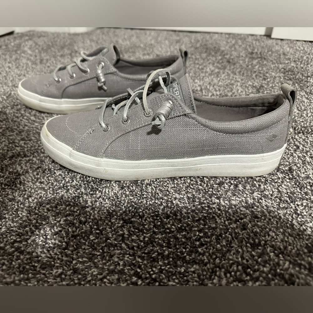 Gray Sperry Shoes